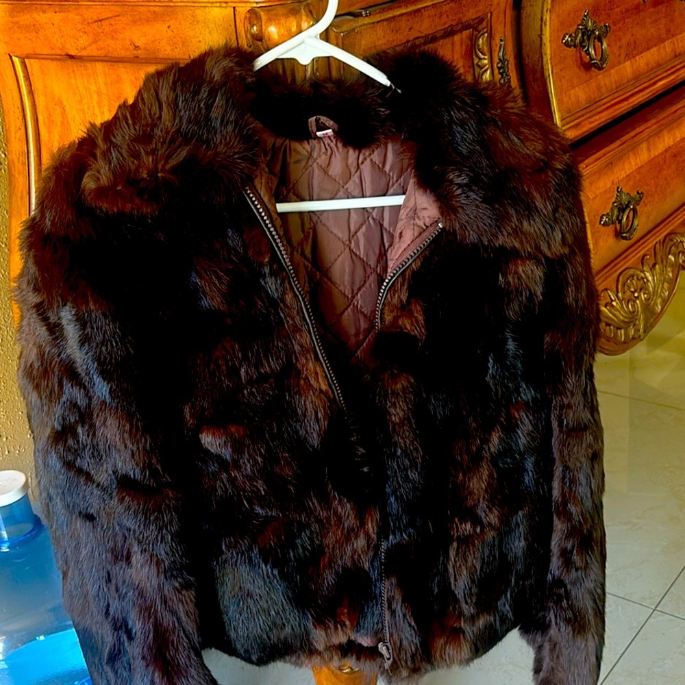 Fur Short Blazer